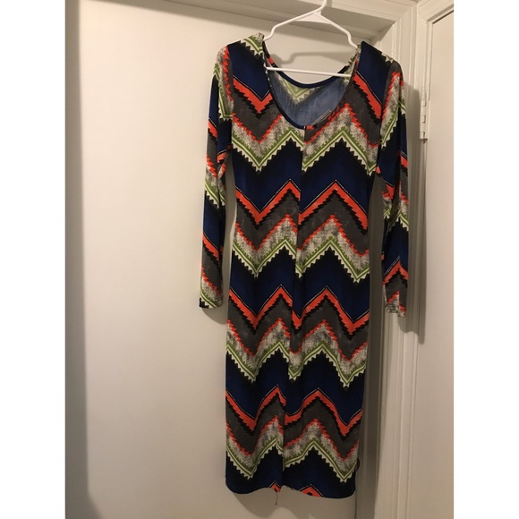 MultiColor Dress - Picture 2 of 2